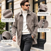 Men’s Premium-Look Suede Jacket – Timeless Everyday Style