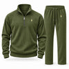 Corduroy Quarter Zip Tracksuit