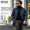 Men's Classic Button-Front Collared Coat – Timeless Everyday Style