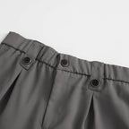 Men’s Old Money Pleated Suit Shorts