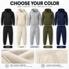 French Terry Zip Hoodie and Jogger Set