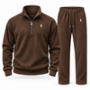 Corduroy Quarter Zip Tracksuit