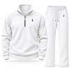 Corduroy Quarter Zip Tracksuit