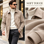 Men’s Premium-Look Suede Jacket – Timeless Everyday Style
