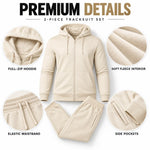 French Terry Zip Hoodie and Jogger Set