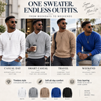 Men's Premium Classic Crewneck Sweater