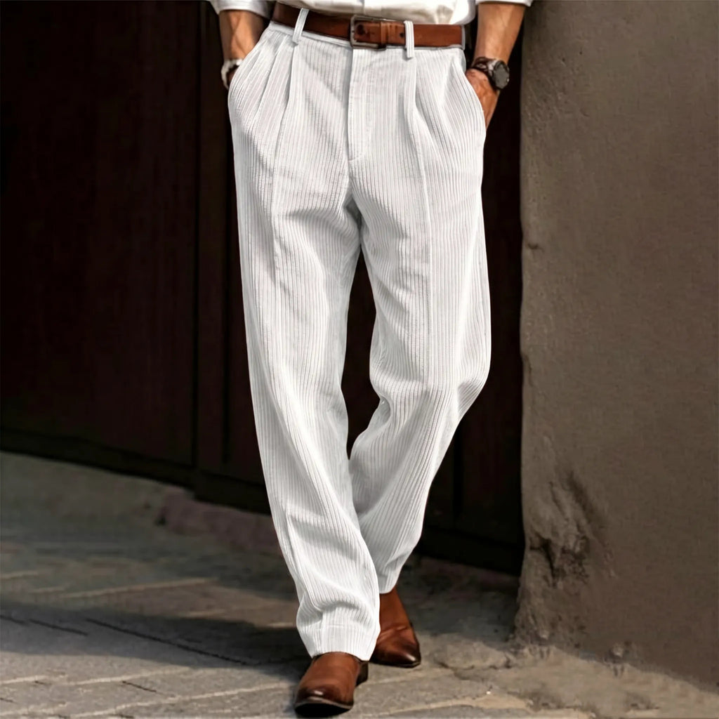 Men's Premium Corduroy Straight Leg Pants