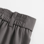 Men’s Old Money Pleated Suit Shorts