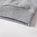 Cotton V-Neck Pullover Sweatshirt