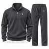 Corduroy Quarter Zip Tracksuit