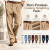 Straight Leg Corduroy Pants
