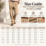 Straight Leg Corduroy Pants