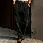 Straight Leg Corduroy Pants