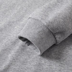 Cotton V-Neck Pullover Sweatshirt