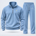 Corduroy Quarter Zip Tracksuit