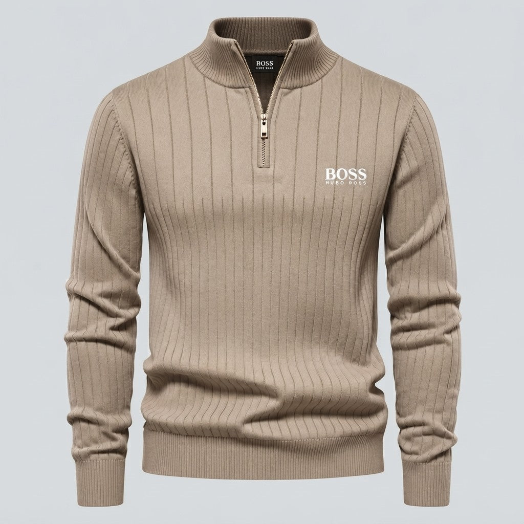Classic Quarter-Zip Sweater