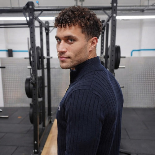 Classic Quarter-Zip Sweater