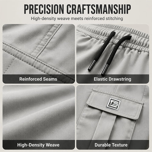 Pantalones cargo informales y holgados para hombre